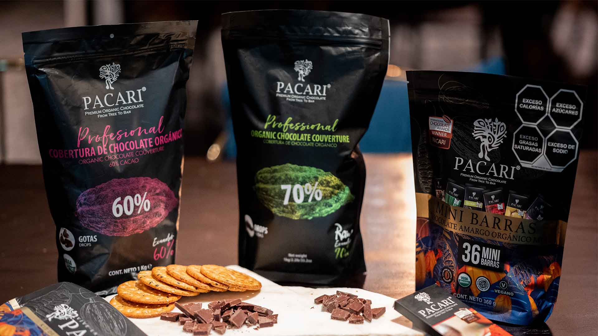 Pacari, chocolates sustentables con origen en Ecuador